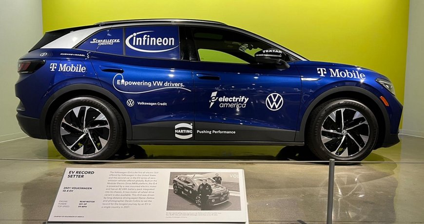 ID.4 Challenge: Original record-breaking car now showcased at the Peterson Automotive Museum in Los Angeles